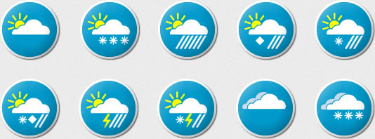NU.nl weather icons